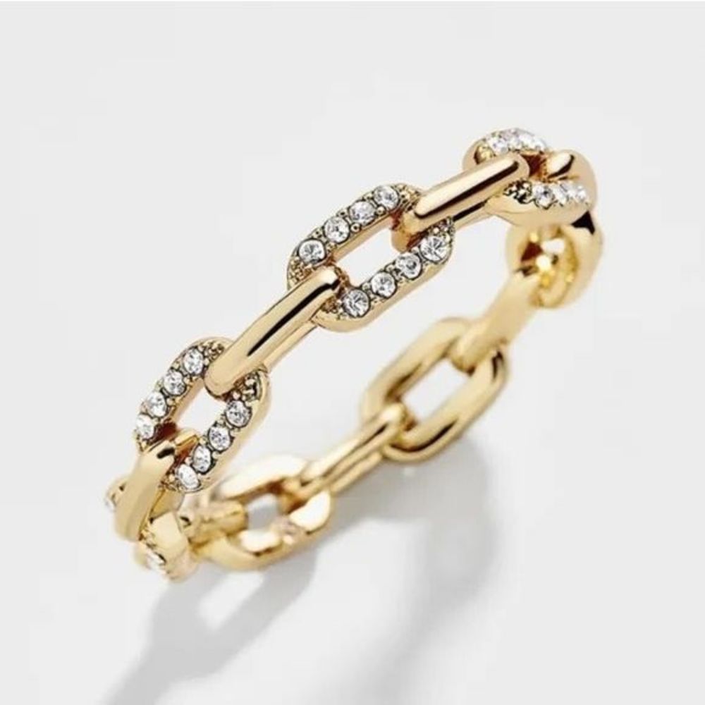 Sugarfix By Baublebar Chain Link Ring Size 8
